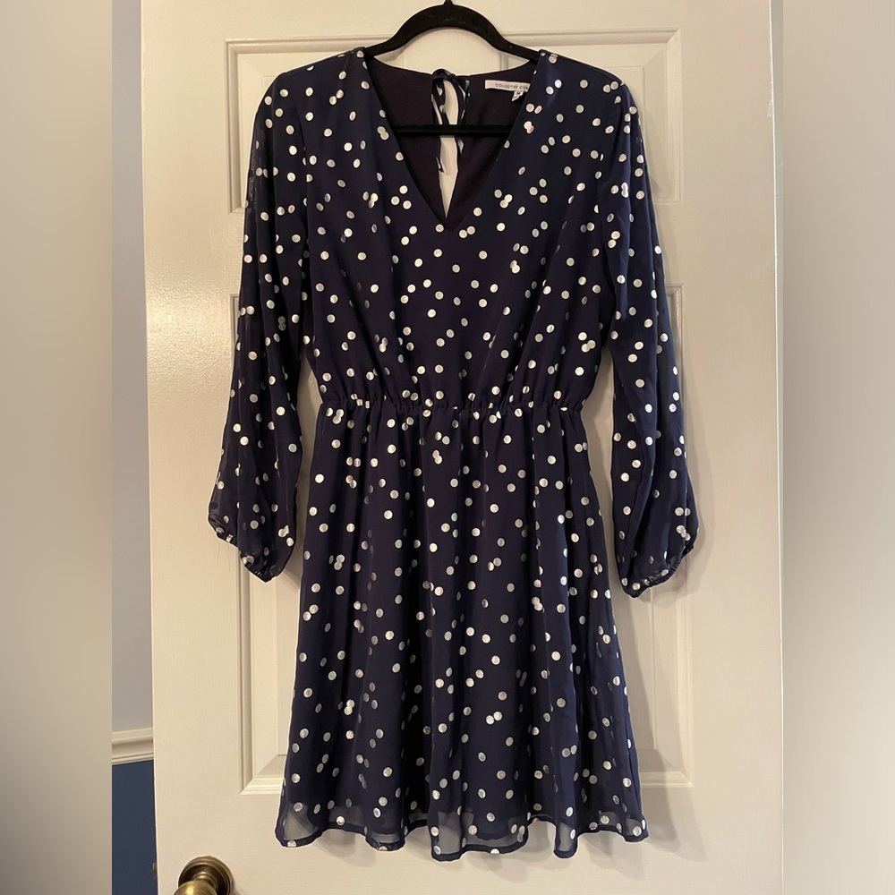 NWOT Collective Concepts Navy Dress
